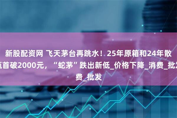 新股配资网 飞天茅台再跳水！25年原箱和24年散瓶首破2000元，“蛇茅”跌出新低_价格下降_消费_批发
